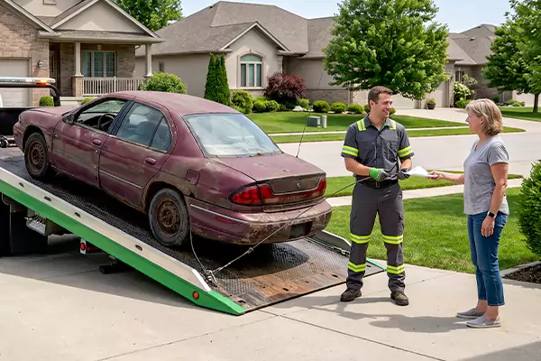 Junk Car Disposal in Chicago, IL