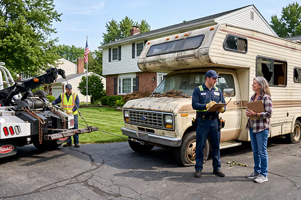 Junk RV Removal in Chicago, IL