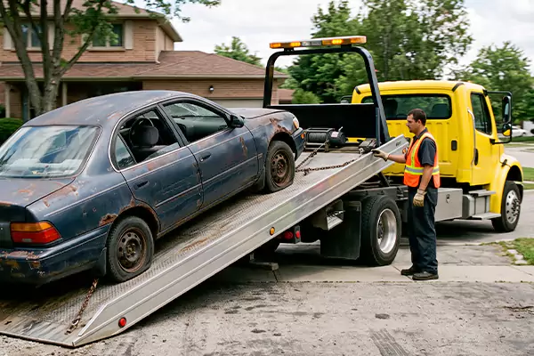 Same-Day Junk Car Removal in Chicago, IL
