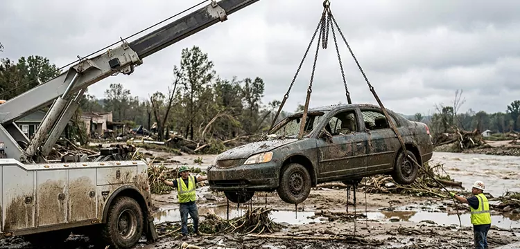 Flood Damaged Car Removal for Cash in Chicago 