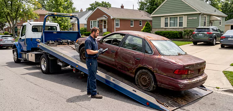 Non-Running Junk Vehicle Removal in Chicago
