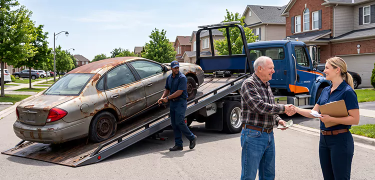 Remove Junk Car Without Title for Cash in Chicago