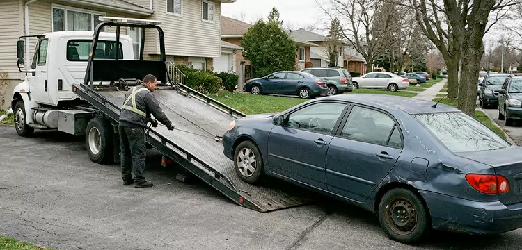 Same-Day Salvage Car Pickup in Chicago